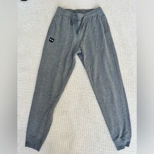 Men’s Under Armour Gray Jogger Sweatpants Large